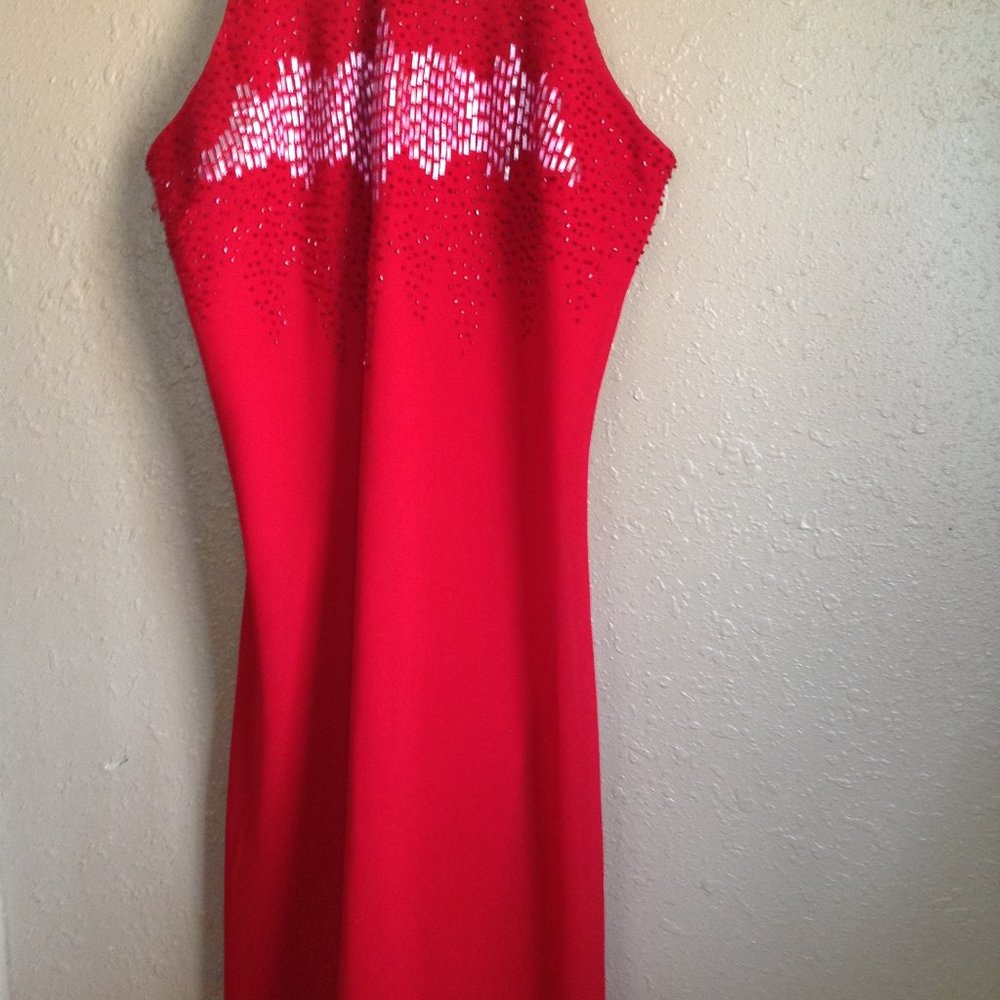 Red Cache Dress - Picture 3 of 8